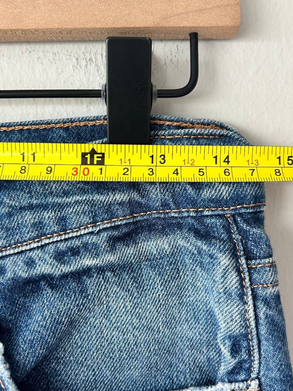 FRAME Le Mec Malibu Relaxed Boyfriend Jeans 25 Button Fly Raw Hem 100% Cotton - Picture 7 of 9